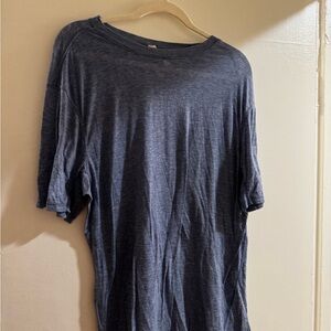 lululemon athletica Heathered Navy Tee